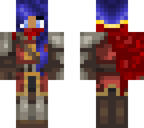 crimson knight blue