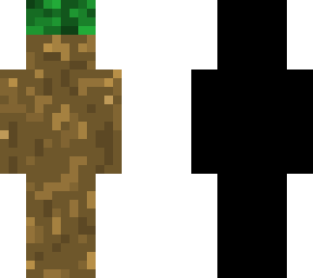 grass block with shadow