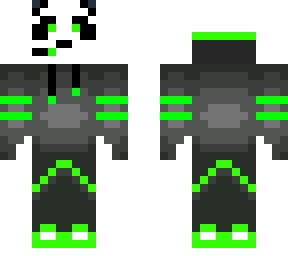 green panda