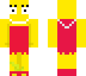 lisa con vestido
