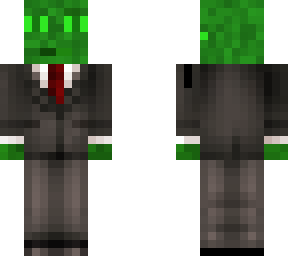 lizard man with a suit