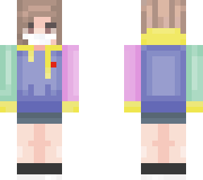 mason's skin colourful hoodie