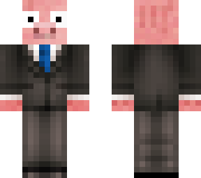 pig in suit