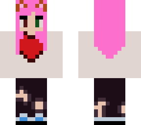 pink hair girl