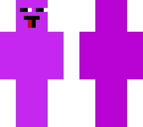 purple man