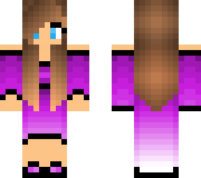 purple ombre dress