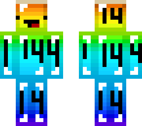 rainbow bald 14 skeppy