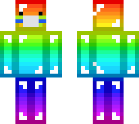 rainbow derp with mask
