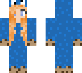 red headed cookie monster edit
