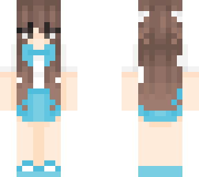 serenity_games blue uniform without stockings