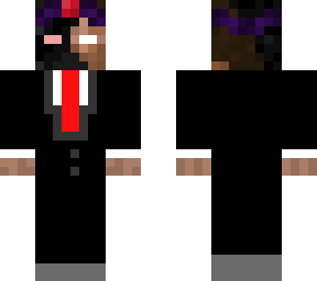 burned herobrine suit crowned