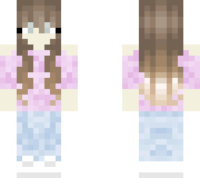 casual girl skin