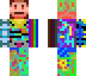 corrupted skin