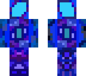 darken blue skin