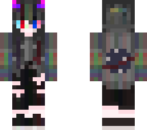 edgy glitch girl !remake! from coralstorms