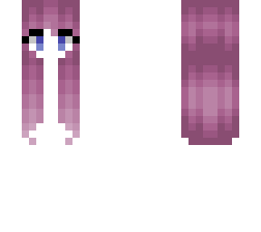 hb- pink - straight long hair