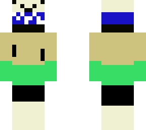 my skin with friends skin on top