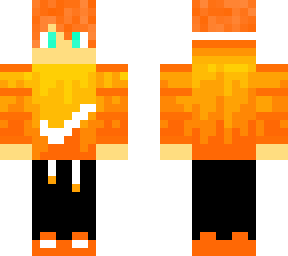 orange nikey boy