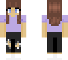 purple person