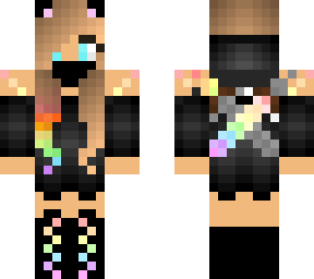 rainbow girl