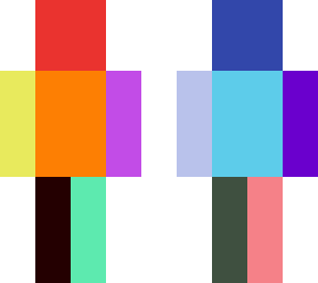 rainbow skin