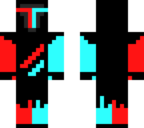 red blue knight