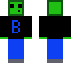slime with letter b