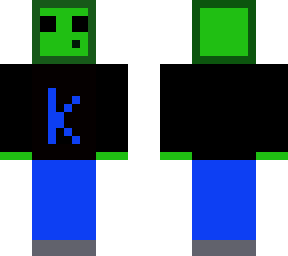 slime with letter k
