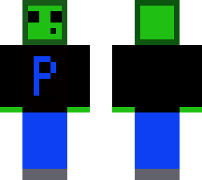 slime with letter p