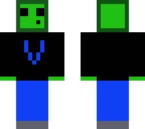 slime with letter v