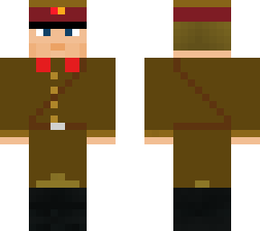 soviet officer in winter overcoat