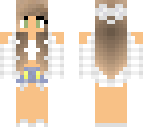 summer quarantine minecraft girl *without mask