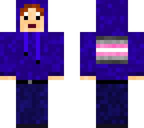 sweater friend w/ demigirl flag