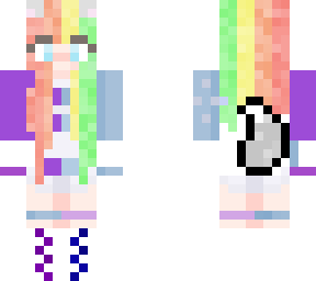 ~+~rainbow wolfie~+~