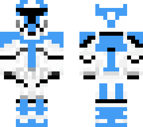 blue clone commander