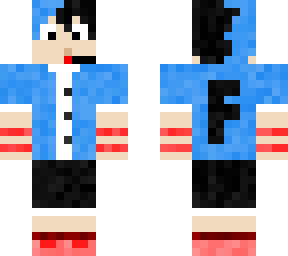 blue player cool gamer