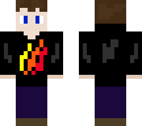 boy in fire merch