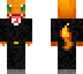 charmender in suit