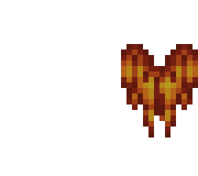 cleora's angel wings - lava/fire wings