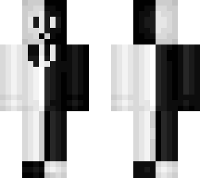 conflict suit black and white