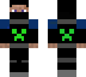 creeper steve with mask (must have)