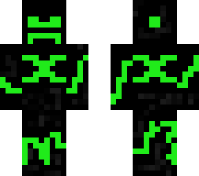 evil green robot