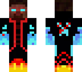 fire and ice evil herobrine