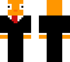fish in tux