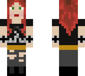 metalhead girl red hair 2