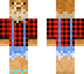 pufferfish with shorts