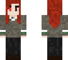 slytherin girl red hair