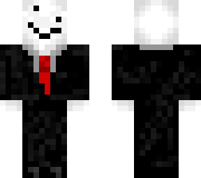 snow man in black