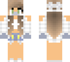 summer quarantine minecraft girl *with gloves
