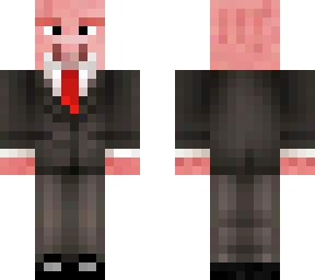 will pig in suit